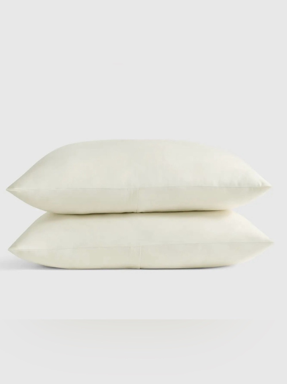 Quince Soft Cream Standard Pillow Set